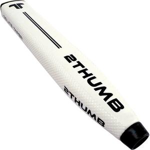 2thogtaperlite43-wht-putter-grip-2thumb-og-taper-43-lite-white-black-one-size
