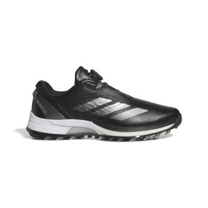 js1768-golf-shoes-with-spikes-adidas-adizero-zg-lo-boa-cblack-silvmt-ironmt