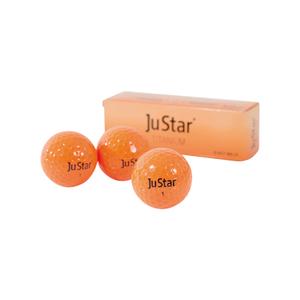 star-ball-set-of-3-golf-balls-justar-x3-orange-one-size