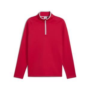 631105-04-waffle-fleece-1-4-zip-puma-red