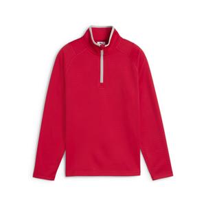 631143-03-kids-waffle-fleece-1-4-zip-puma-red