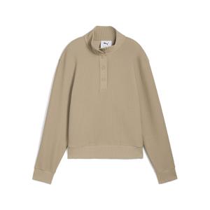 633036-01-sweatshirt-woman-puma-w-boulder-1-2-snap-pullover-ice-coffee