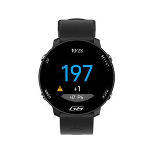 showatg6-blk-golf-gps-watch-shot-scope-g6-avec-2-bracelets-noir-et-carbon-black-one-size